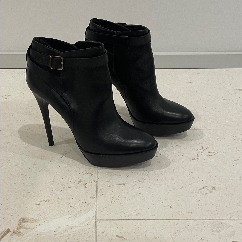 Burberry Prorsum platform ankle boots